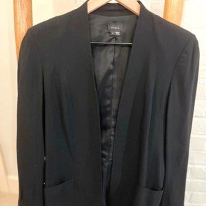 Theory oversized blazer in black